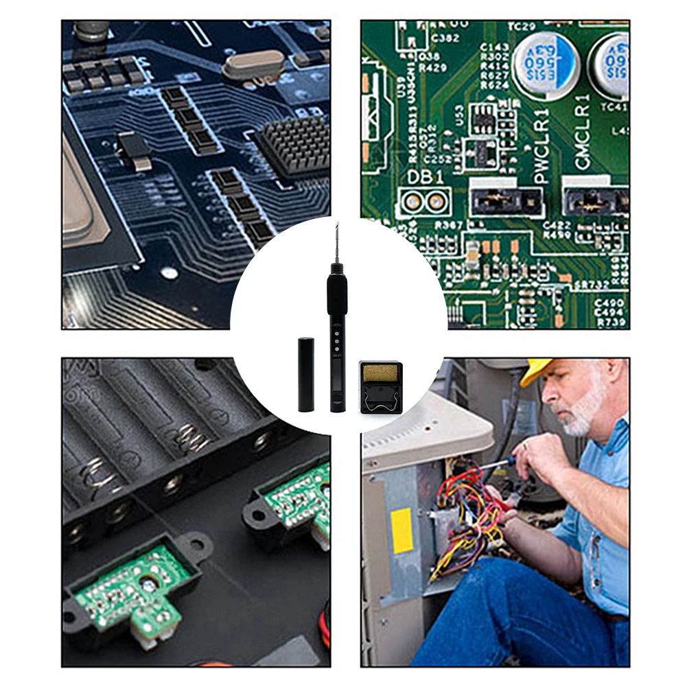 Цифровой умный паяльник PD100W паяльная станция с регулируемой температурой