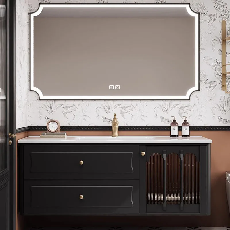 Французский Ретро керамический встроенный шкаф для ванной комнаты