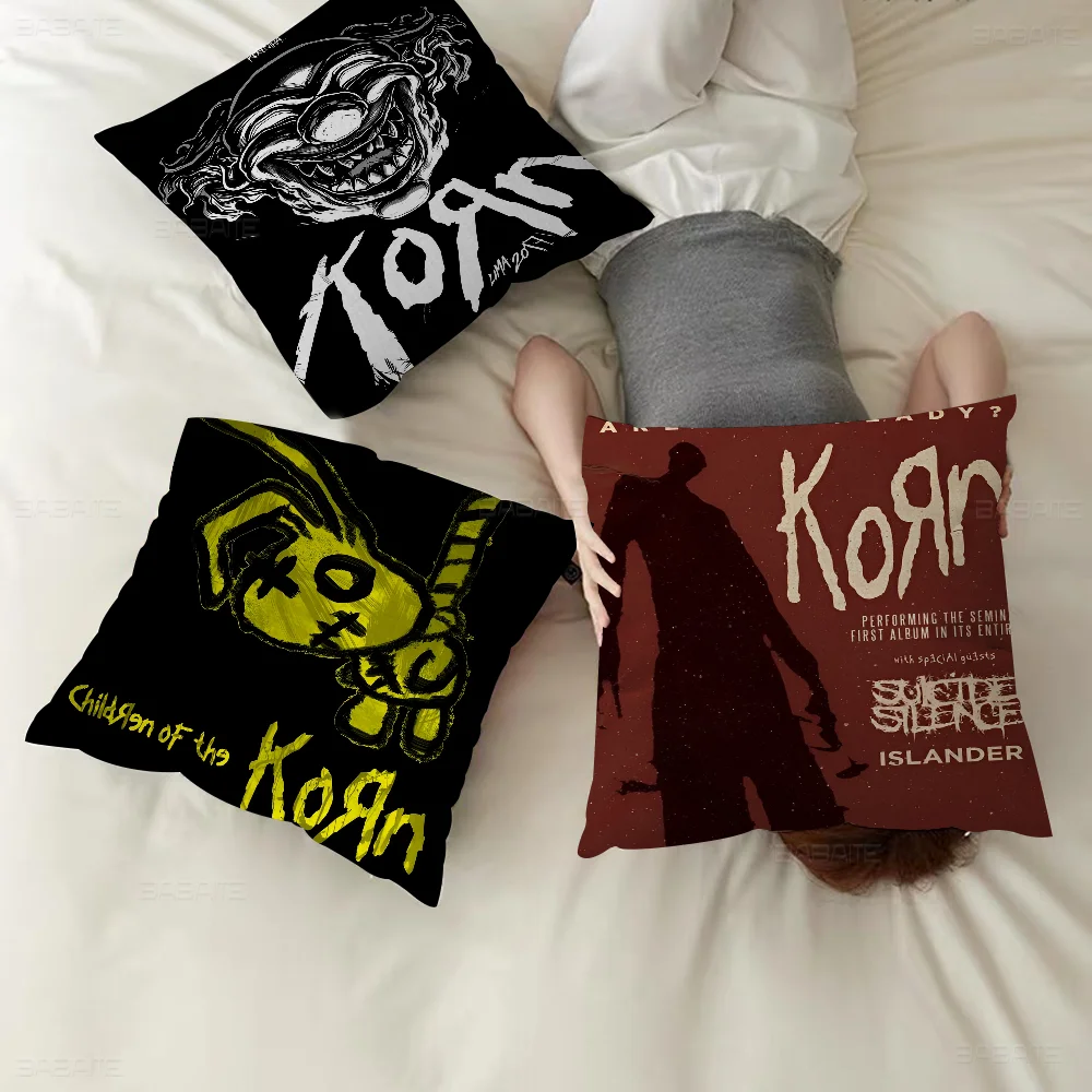 K-korn-Rock Band музыка персонализированная наволочка детская спальня дикий декор для