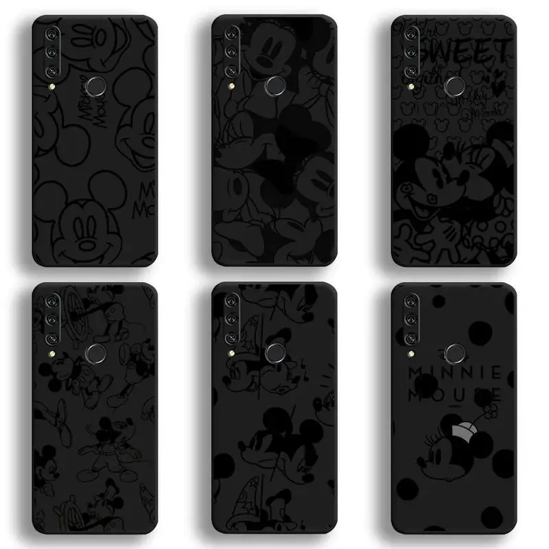 

Cartoon Disney Mickey mouse Phone Case For Huawei Y6P Y8S Y8P Y5II Y5 Y6 2019 P Smart Prime Pro