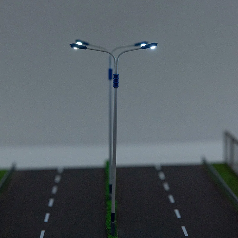 2 шт. миниатюрная модель железнодорожного фонаря уличный фонарь декор сцены