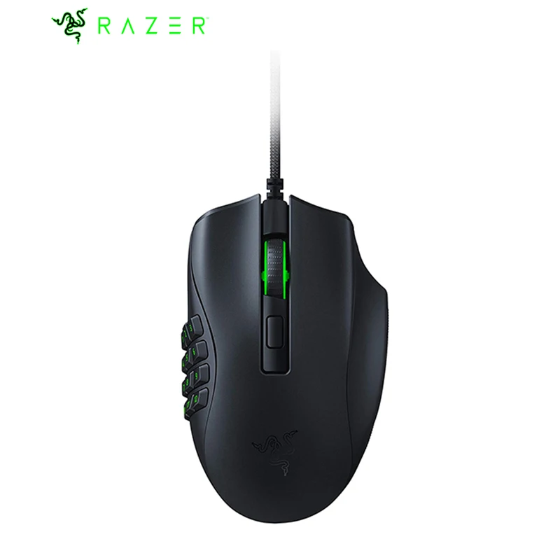 

Проводная игровая мышь Razer Naga X, 18K DPI, оптический датчик Chroma RGB, программируемые кнопки, оптический переключатель 2nd-gen для LOL