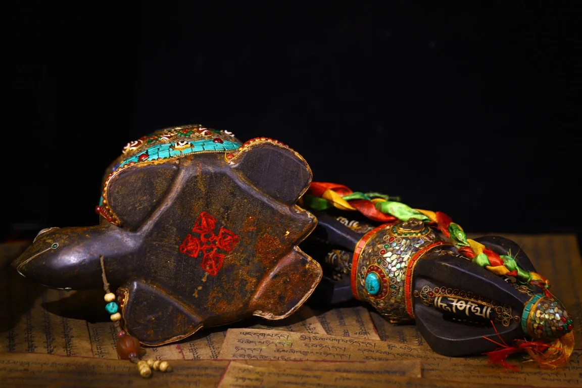 14 &quotКоллекция тибетского храма старый метеорит мозаика драгоценный камень gZi