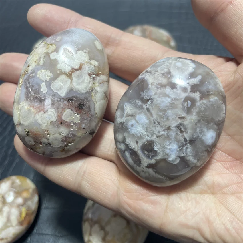 Натуральные агатовые камни Сакура