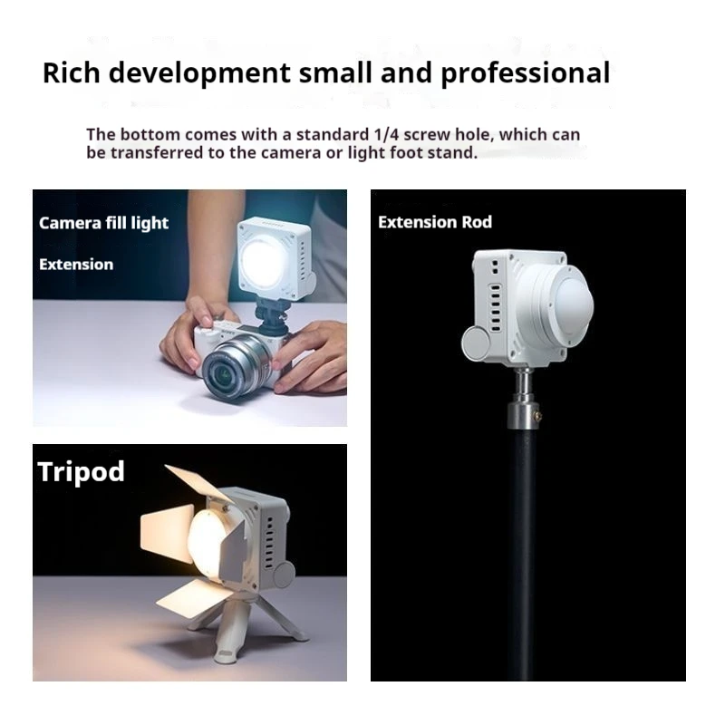 20 Вт светодиодное карманное фотографическое заполняющее освещение 2700K-6500K