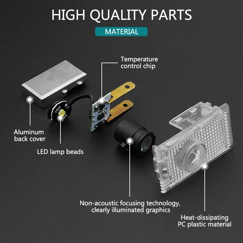 Для Saab 9-3 93 2003-2010 2011 2012 9-5 95 1998-2010 Стайлинг автомобиля светодиодное украшение для