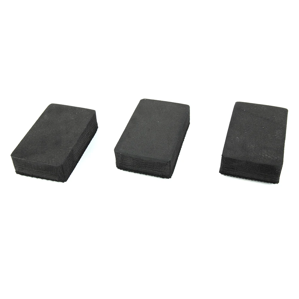 

3*Car Clay Bar Pad Sponge Block Cleaning Eraser Wax Polish Pad Tools For Hood/roof /windshield Auto Wash Maintenance 9*6*2.5cm