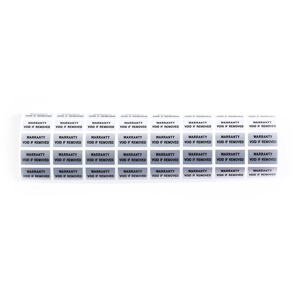 

300pcs/lot Printed Security Seals Tamper Evident Warranty Void Labels Sticker Seals