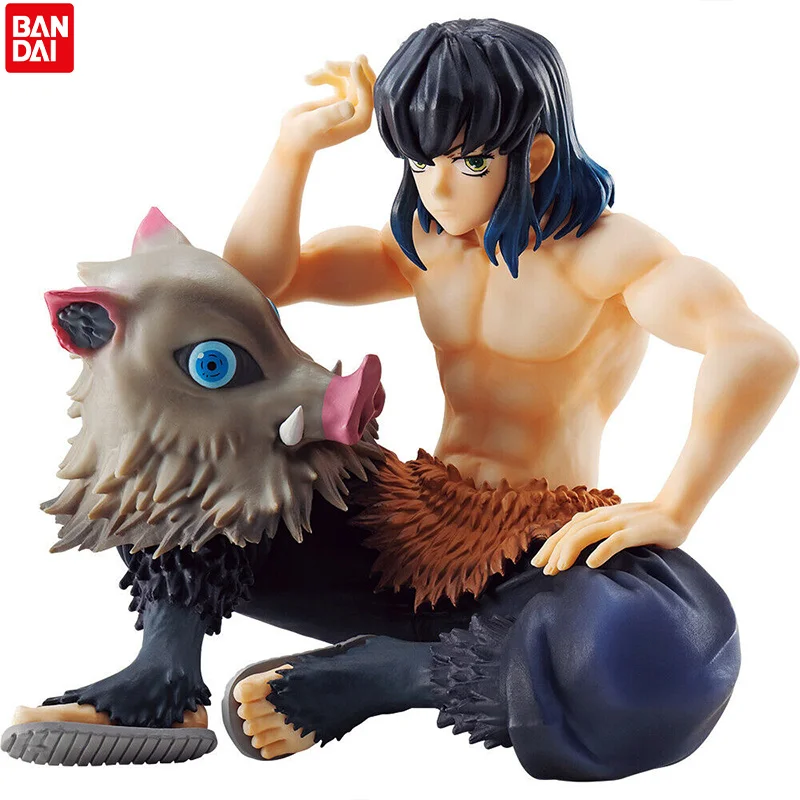 

BANDAI Ichiban kuji Demon Slayer Kimetsu no Yaiba Hashibira Inosuke figure D NEW Anime Action Model Figurals Brinquedos Toys