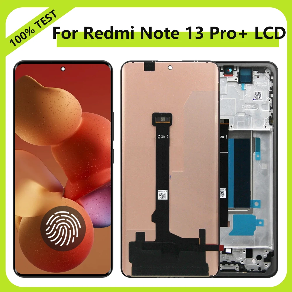 ЖК-экран Note 13 Pro Plus для Xiaomi Redmi + 23090RA98C ЖК-дисплей с дигитайзером сенсорного экрана