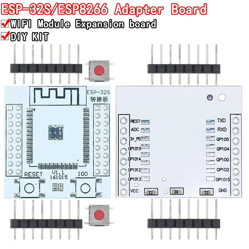 Плата адаптера последовательного Wi-Fi ESP8266 5 шт.