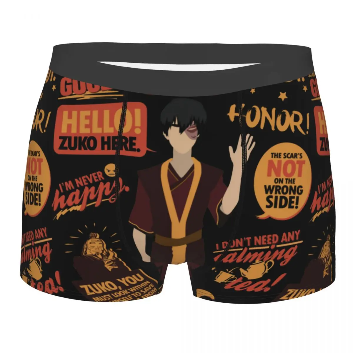 

Мужские боксеры Hello Zuko, Аватар, последнее нижнее белье для мужчин