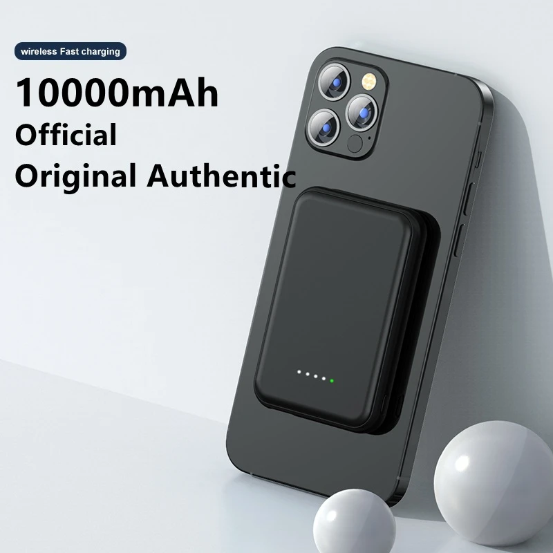 

For Magsafe Magnetic Wireless Power Bank Mobile Phone External Battery for Iphone 12 Mini 13Pro 13 12 Pro Max 10000mAh Powerbank