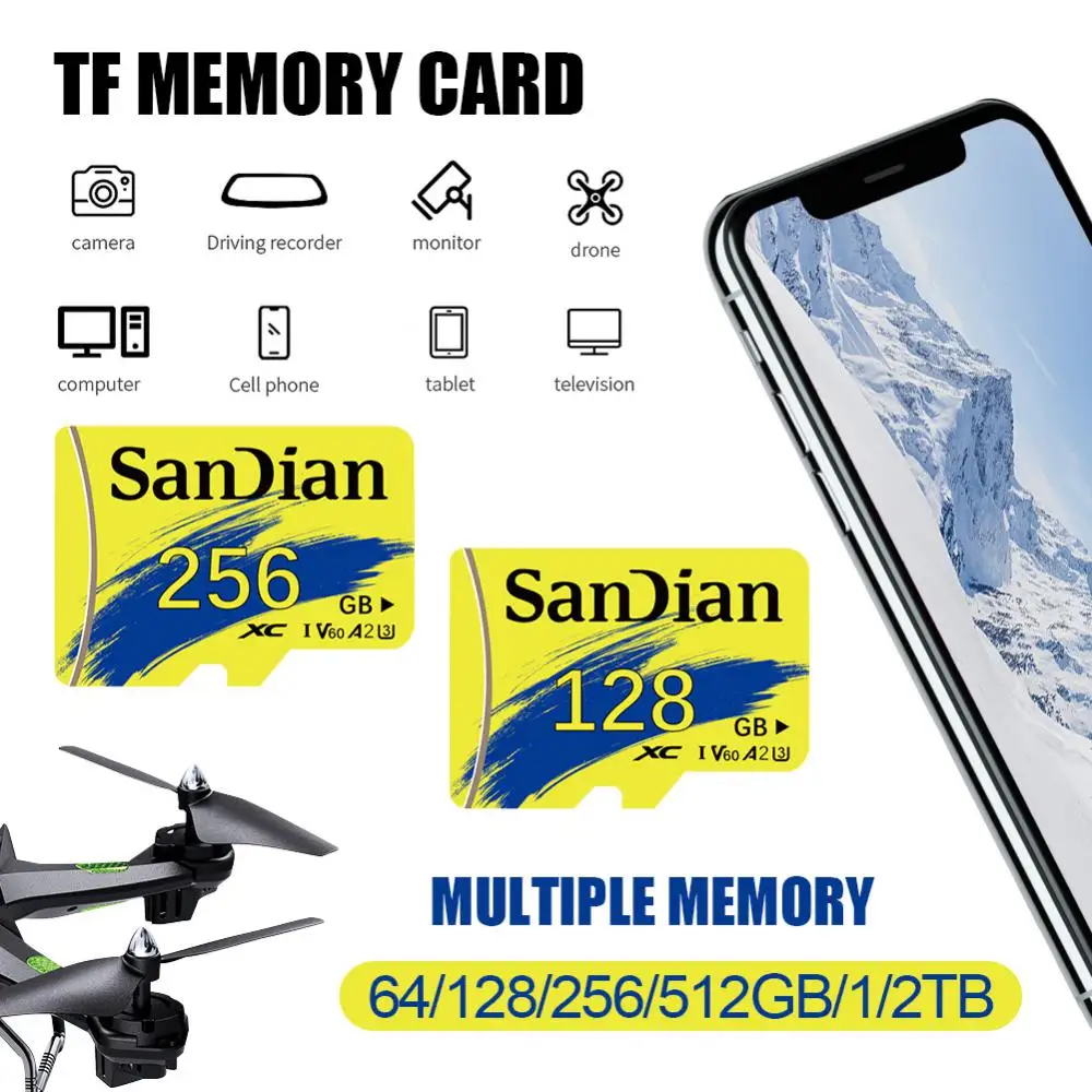 Оригинальная карта памяти Micro TF SD