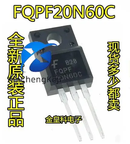 30pcs original new FQPF20N60 20N60C FQPF20N60C Molded MOS FET TO-220F