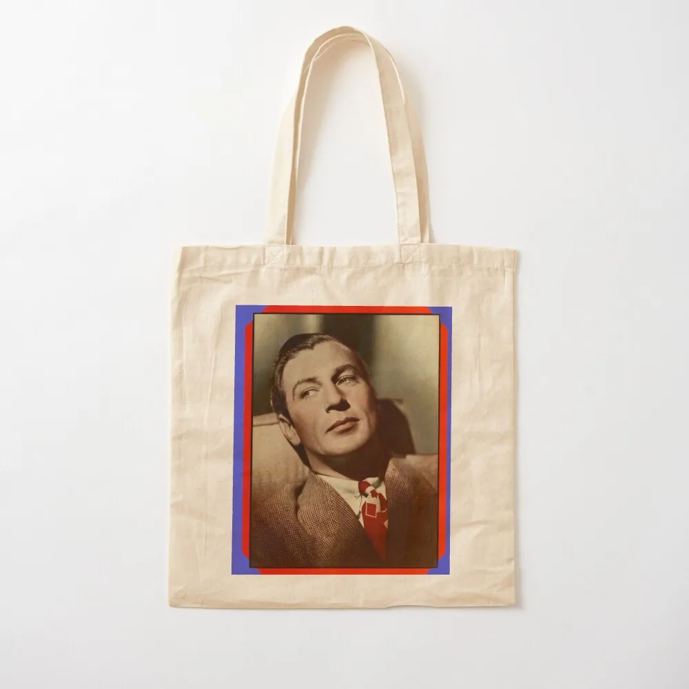 GARY COOPER Matinee Idol Tote Bag Холщовая сумка для покупок Сумки большая
