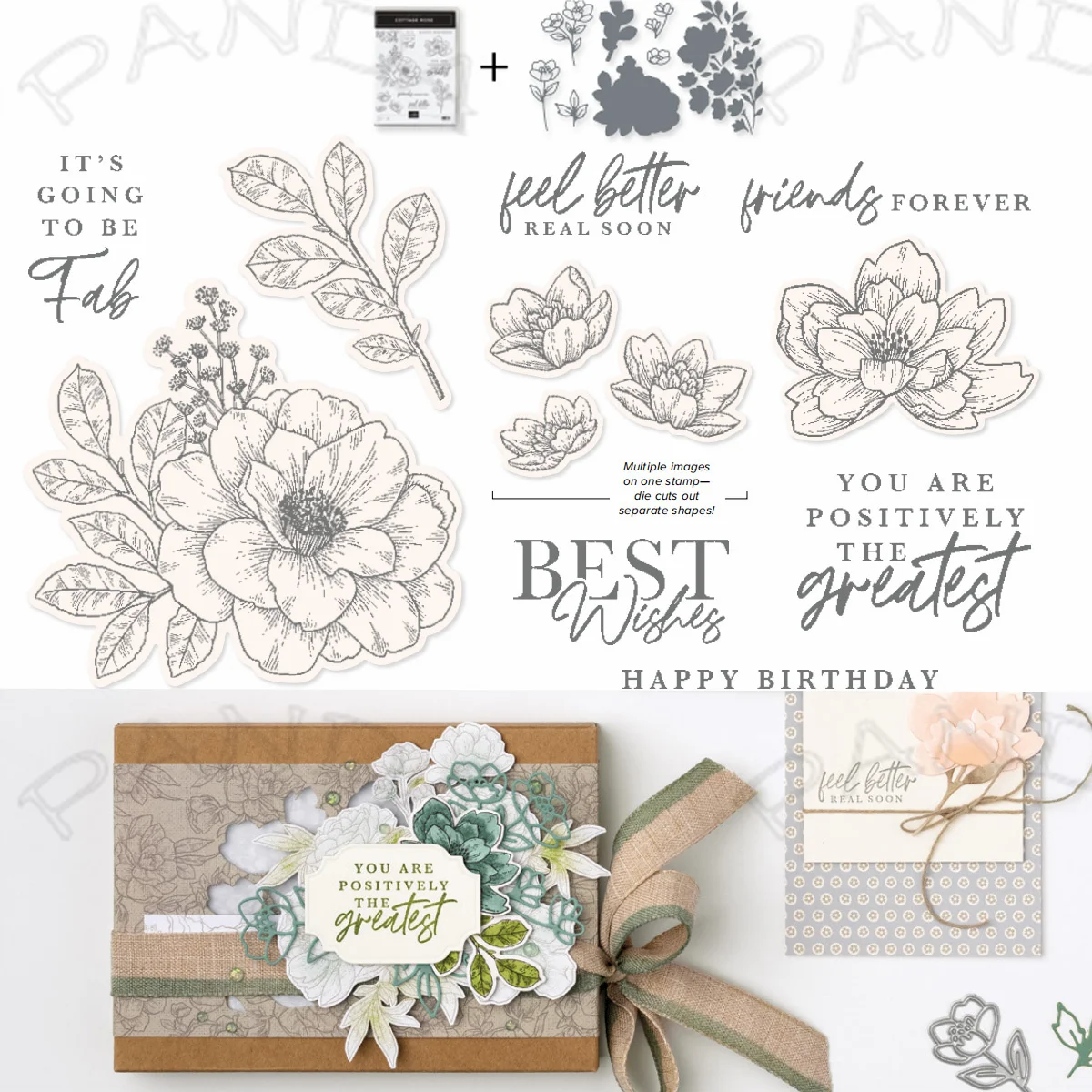 

Новинка 2022, прозрачные штампы в виде коттеджа и розы, металлические штампы для вырезания, скрапбукинг, ремесленный шаблон для украшения сво...