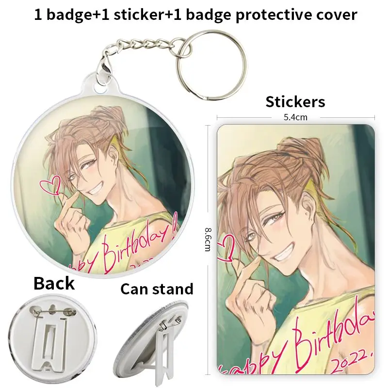 Брошь в виде аниме персонажа | AliExpress