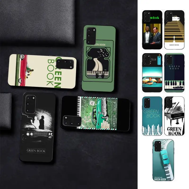 

Green Book Phone Case for Samsung S10 21 20 9 8 plus lite S20 UlTRA 7edge