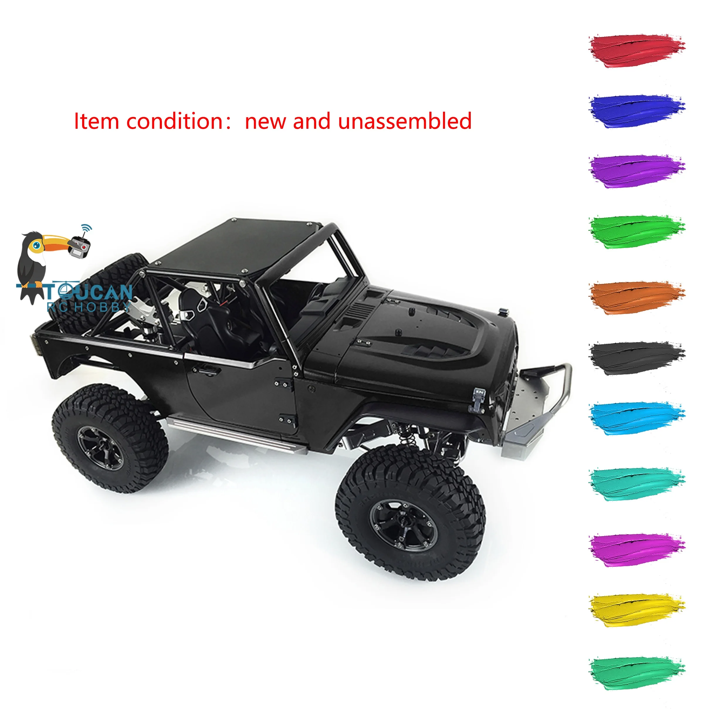 

Ограниченная серия, металлический 1/8 Capo JK MAX RC гоночный автомобиль, радиоуправляемая модель гусеничного автомобиля, строительный комплект, ...