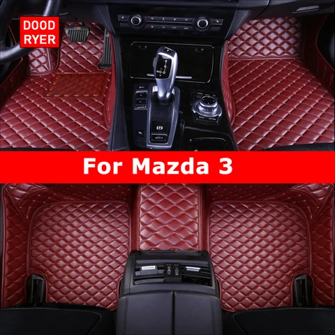Автомобильные коврики DOODRYER на заказ для Mazda 3, Axela, автомобильные ковры, аксессуары для ног