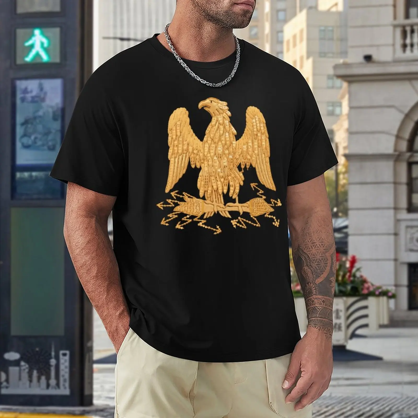 

Tees Napoleonic French Imperial Eagle Premium Top Quality Activity Competition Eur Size High Grade