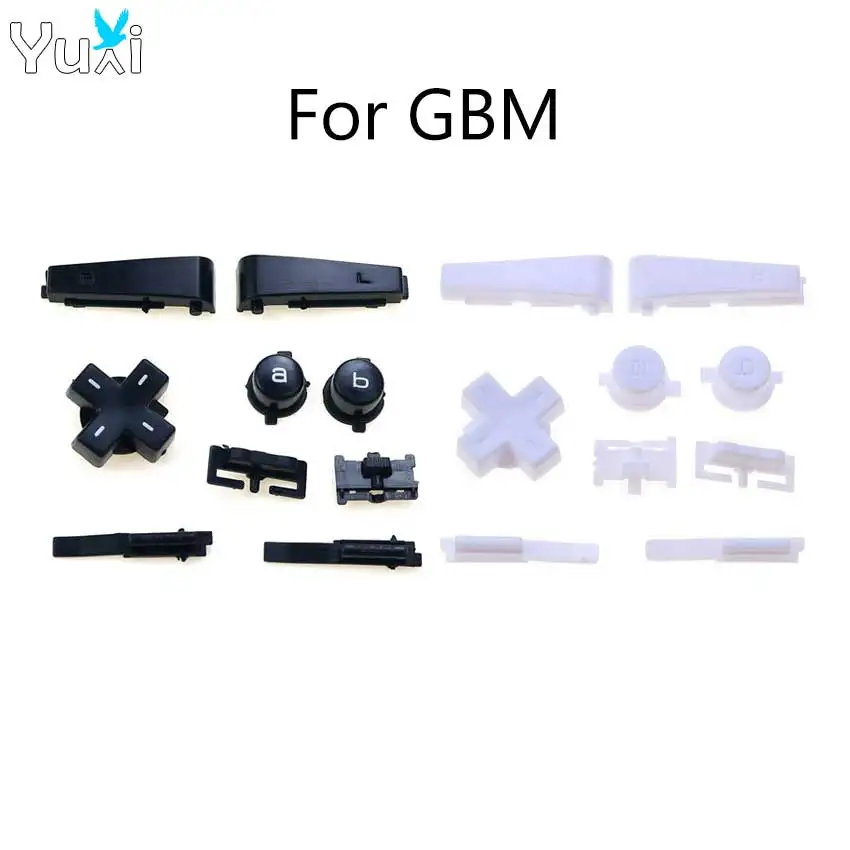 YuXi кнопки левый правый L R A B D-Pad Замена для Gameboy Micro консоли GBM