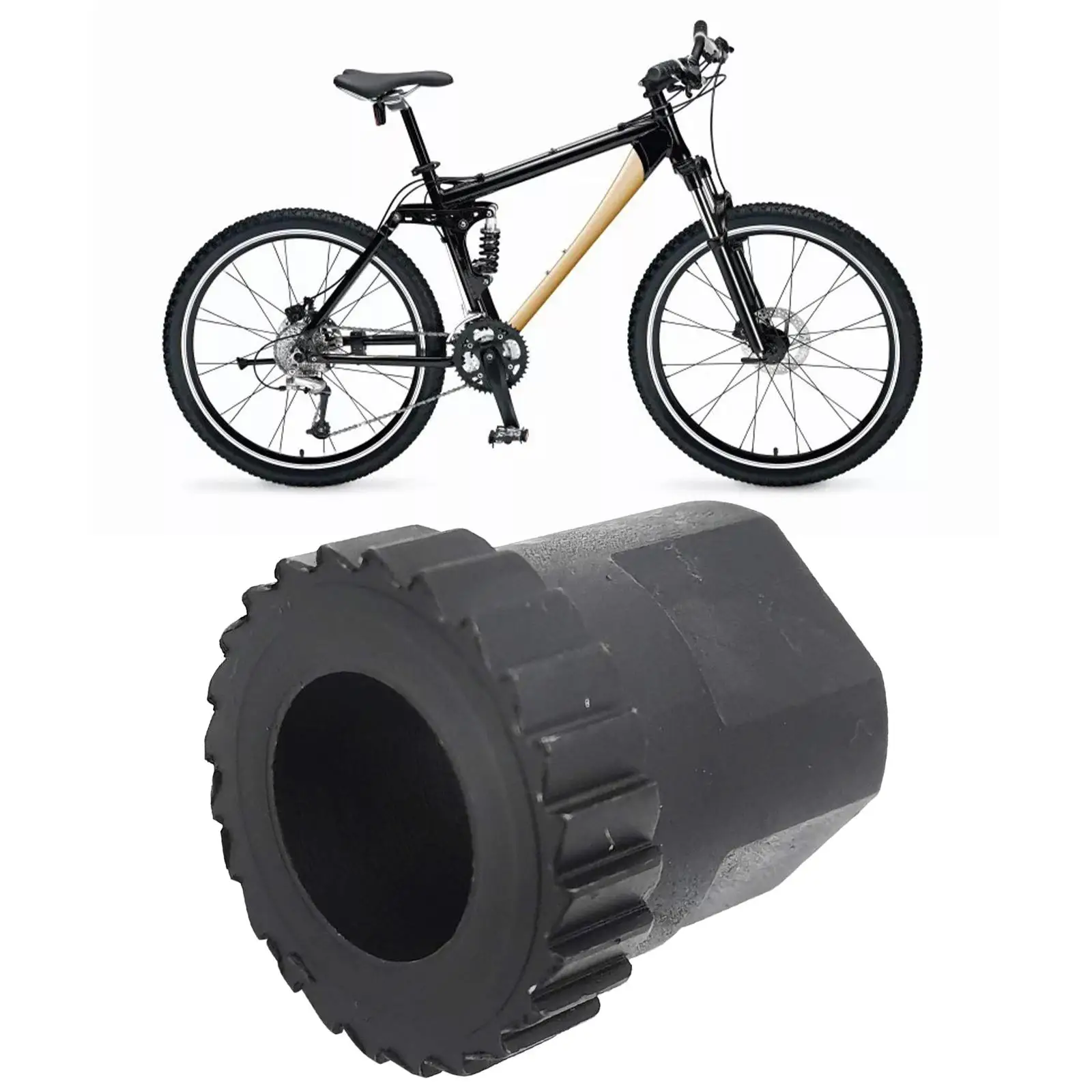

Bike 3-Pawl Rear Hub 24T Hub Adapter Ratchet Removal Lightweight Cycling Parts Lock Nut Remover Ratchet Bike Accessories for