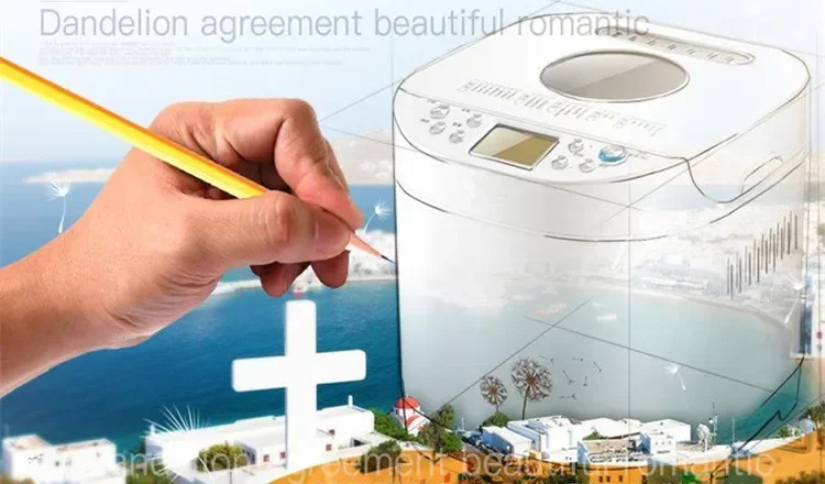 Автоматическая домашняя хлебопечка машина для приготовления арабского Хаан