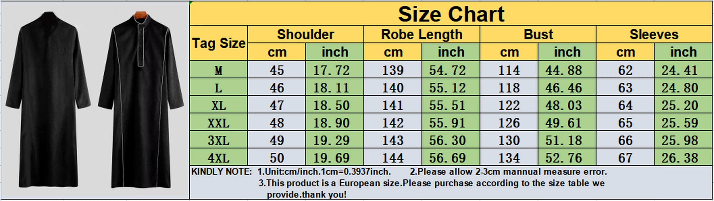 Muslim Fashion Arabian Middle East Men Solid Color Button Men's Robe House Robe for Men Abaya Saudi Arabia Pakistan Abaya Thoub