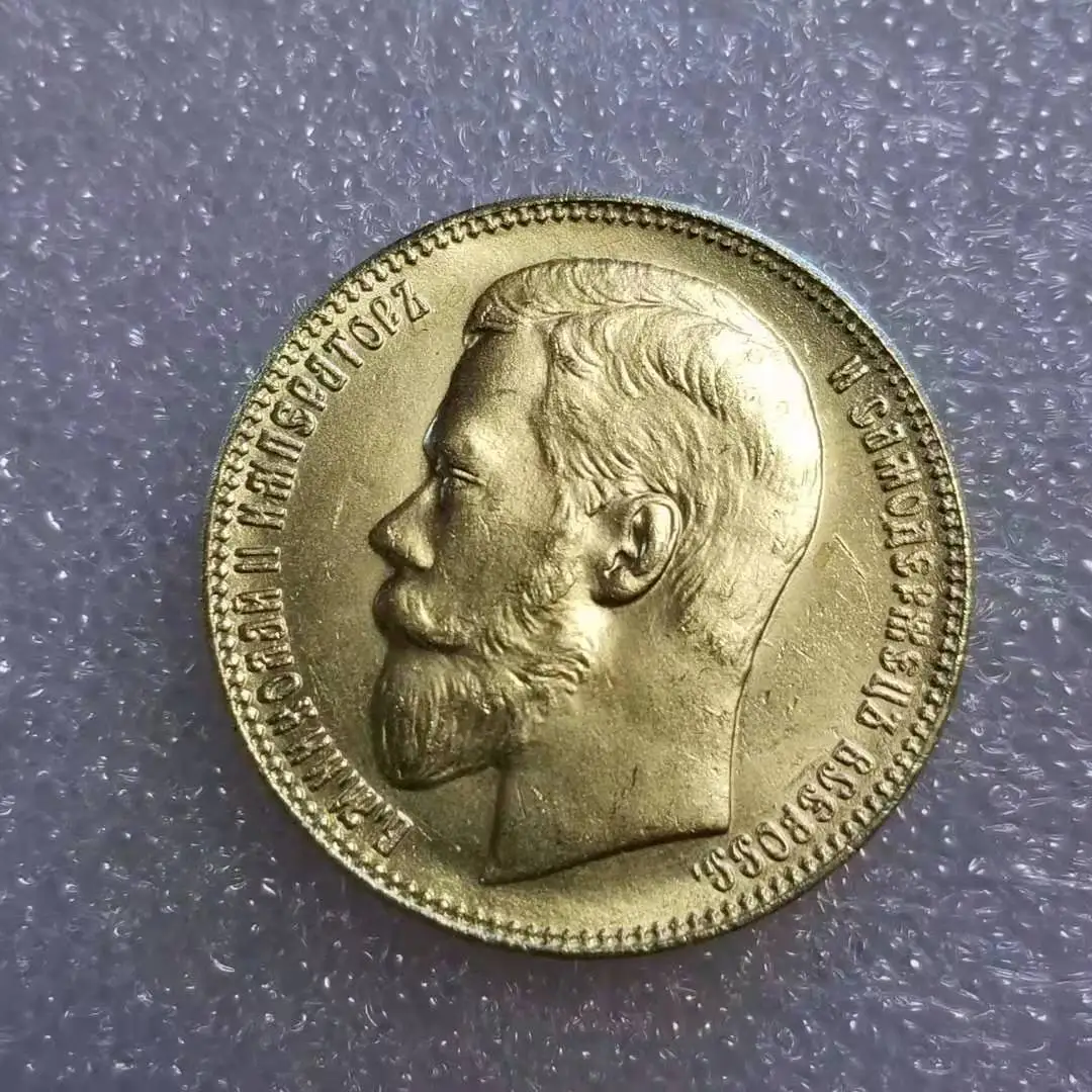 

Коллекционные монеты из России 1902, домашний декор, золотые и серебряные монеты, волшебные монеты из фильма, игрушечные Монеты ручной работы, Рождественский подарок #1377