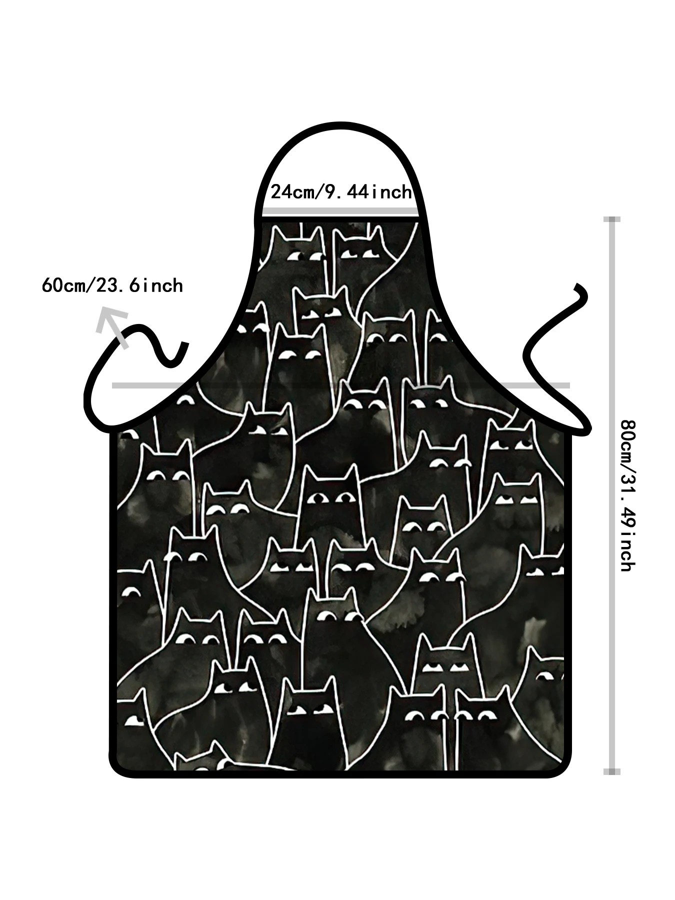 Мужской водонепроницаемый фартук для шеф-повара из Остина Muppets Регулируемый