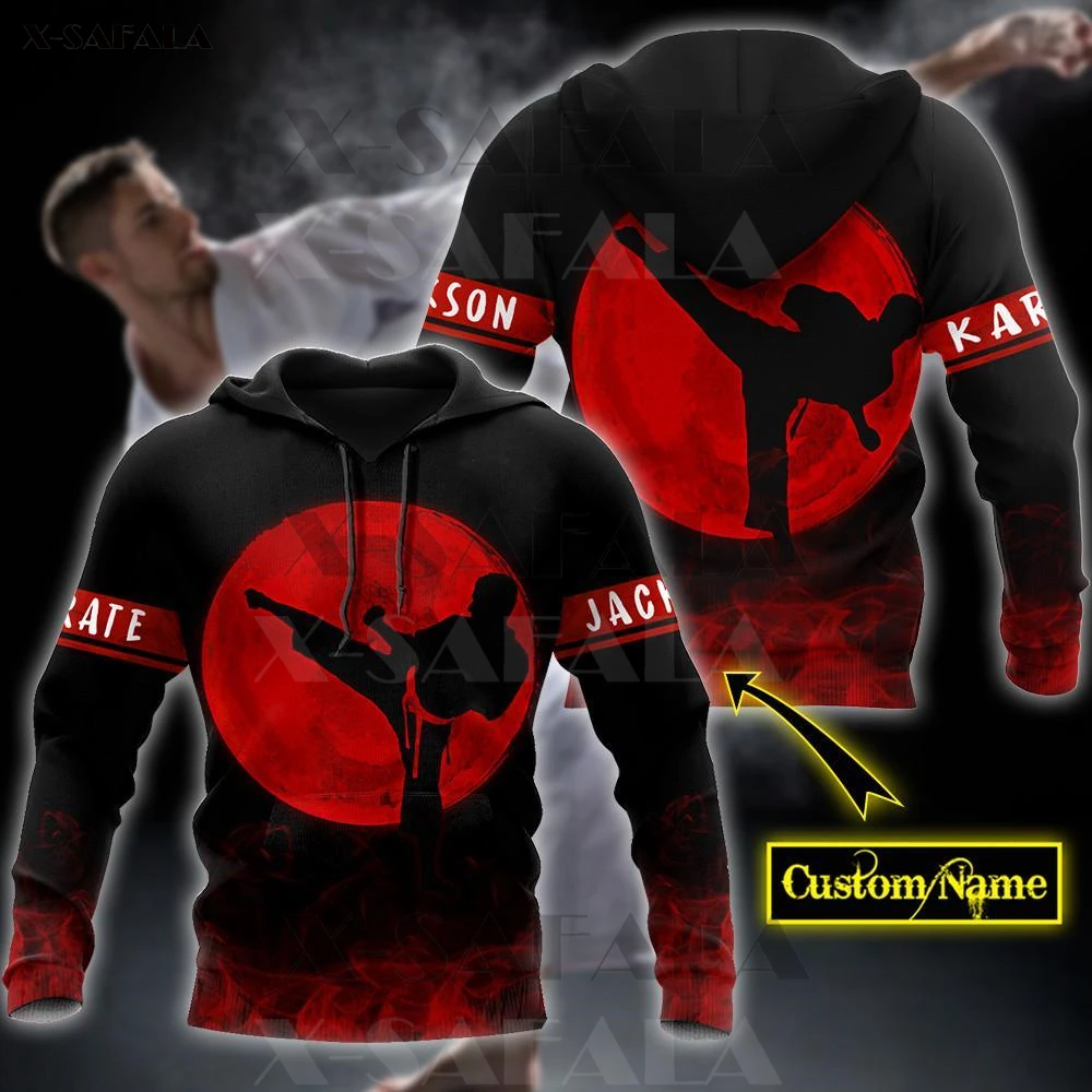 

カラテ Japanese KARATE Martial Arts 3D Printed Zipper Hoodie Men Pullover Sweatshirt Hooded Coat Jersey Tracksuits Outwear Casual