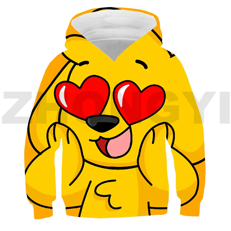 

Толстовка Mikecrack с капюшоном для подростков, уличная одежда, детский пуловер оверсайз, Детское пальто, толстовка Los Compadretes с 3D рисунком из аниме, мужская одежда