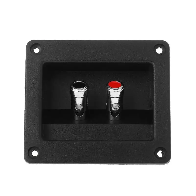 

Wire Spring Terminal Cup Square Speaker 2 Positions for DIY Home Car Stereo