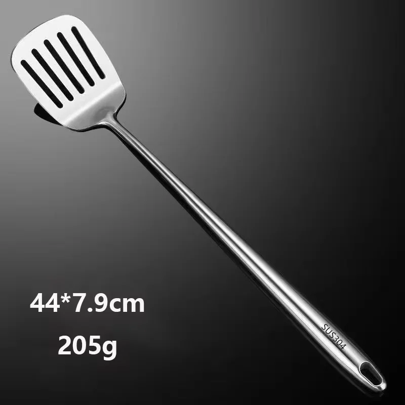 

304 дюйма, аксессуары для кухни из нержавеющей стали с металлической основой, лопатка для риса, ложка, половник, кухонные инструменты, набор посуды