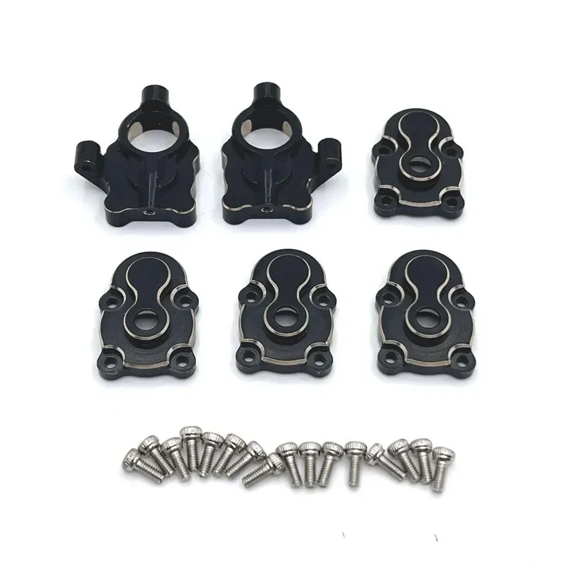 Металлическая модернизированная рулевая чашка для FMS1/24 FCX24 Xiaoqi Crusher Chevrolet K5