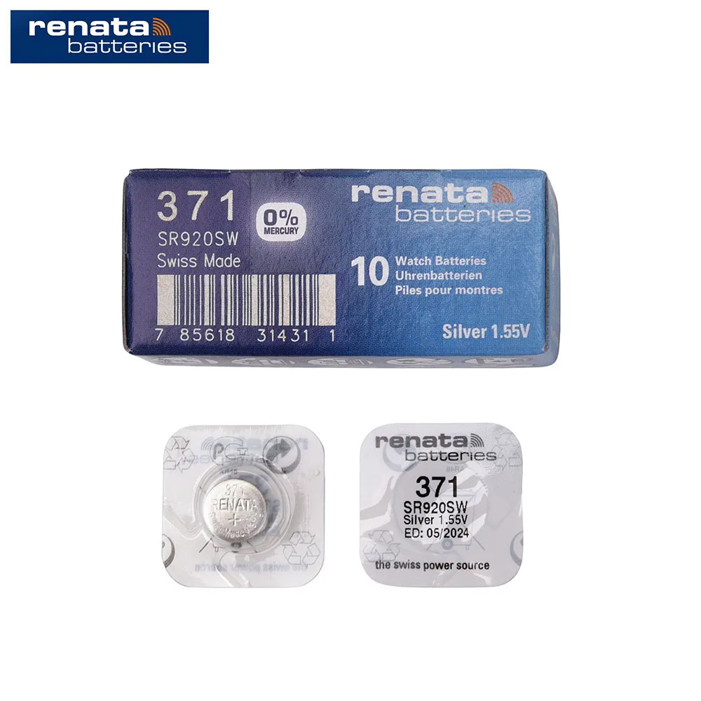 Аккумулятор для часов с оксидом серебра