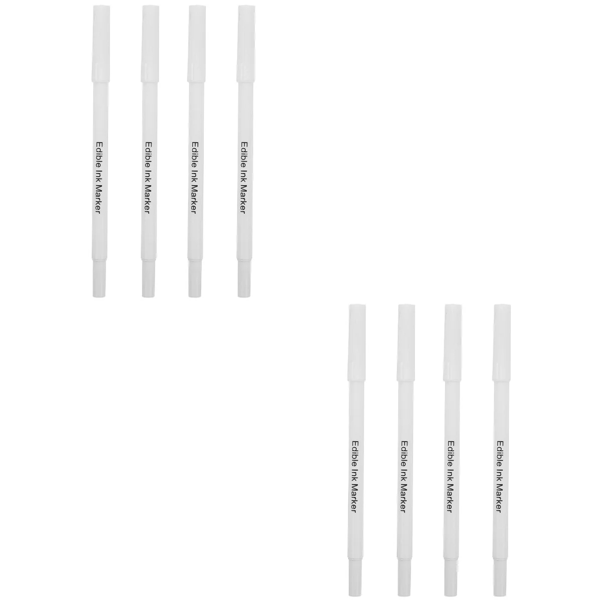 

8 pcs Multi-use Edible Pens Edible Markers Drawing Markers Cake Cookie Coloring Pens