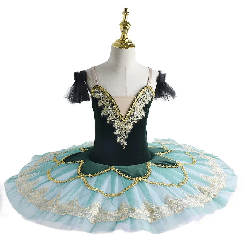 Костюм для выступления на сцене длинные платья-пачки балета красная