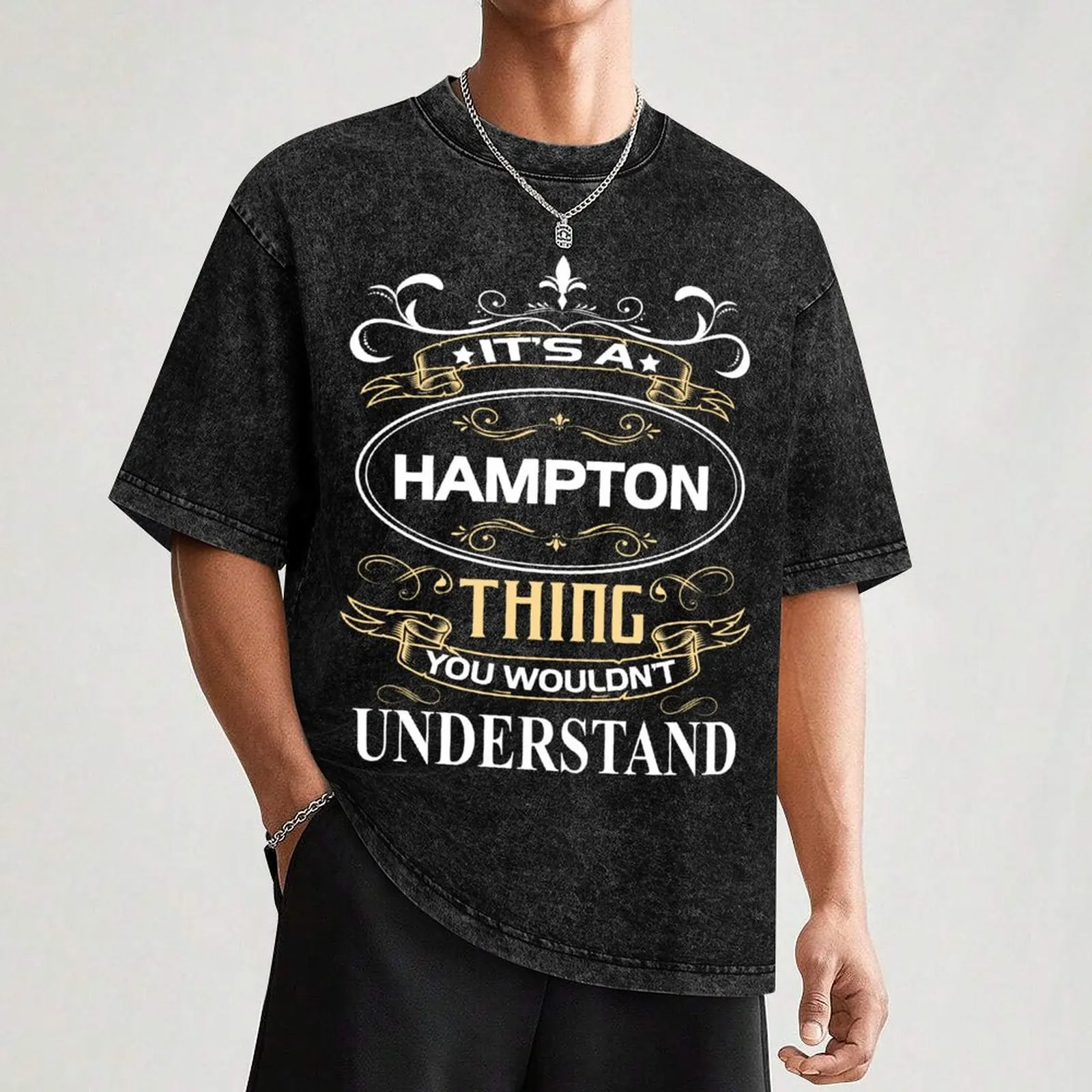 Рубашка с именем Hampton It's A Thing You Wouldn't Understand Футболки персонализированные