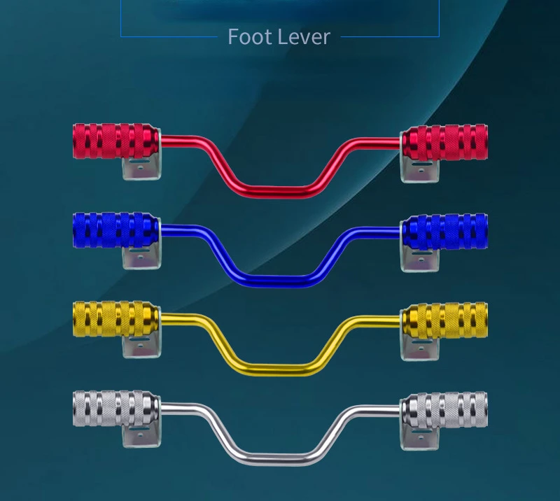 Motorcycle modification parts: pedal lever, straddle bicycle, universal elbow pedal