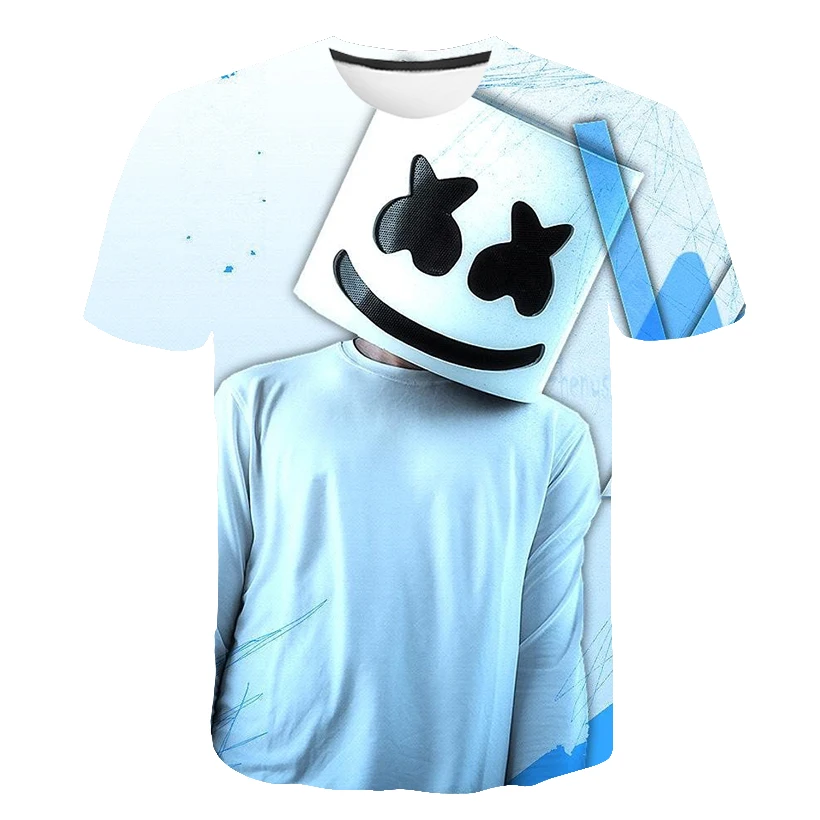 

Суперкрутая Футболка с принтом DJ для мальчиков, летняя детская модная удобная футболка с коротким рукавом, одежда для маленьких девочек, то...