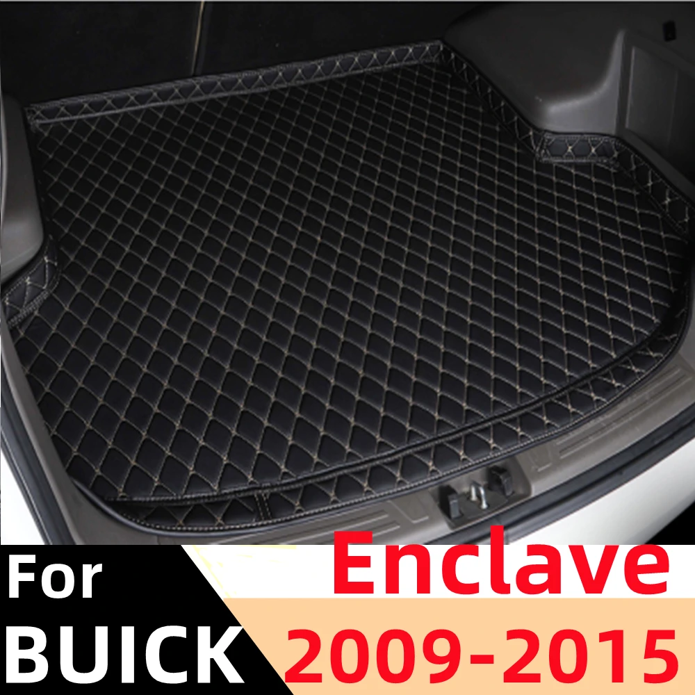

Коврик для багажника автомобиля для Buick анклава 09-2015, для любой погоды, XPE, высокая сторона, задняя крышка для груза, коврик, подкладка для баг...