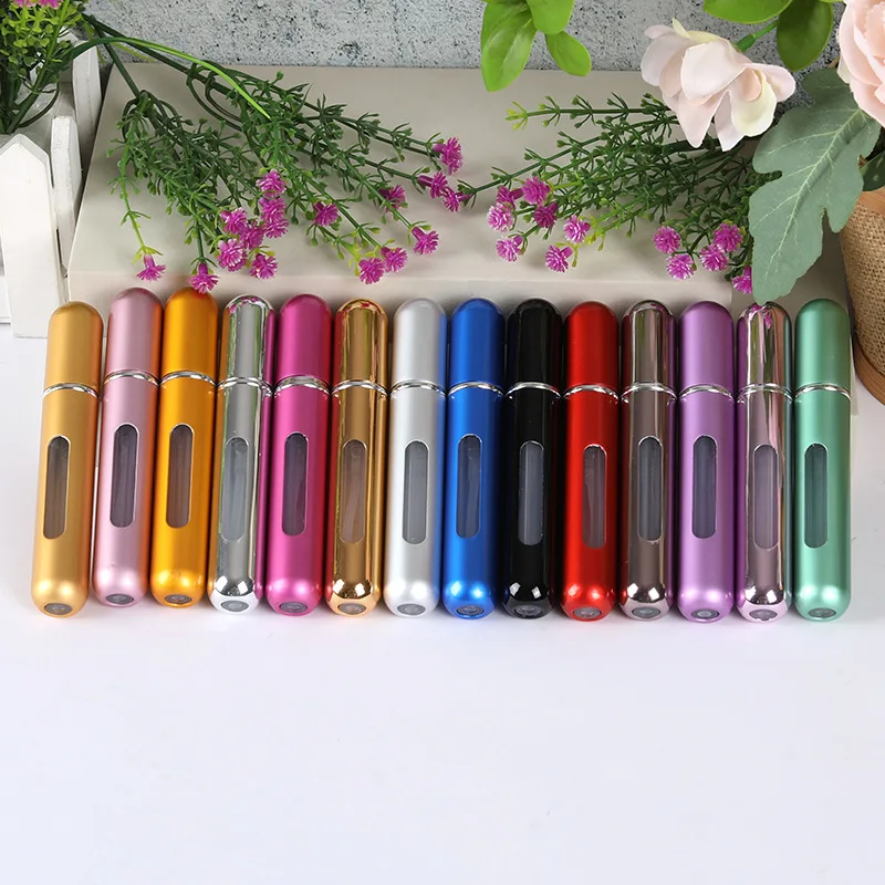 

1PC 5ml 8ml Bottom Filled Perfume Bottle Cosmetics Sub-Bottling Atomizer Portable Refillable Spray Empty Container Bottle