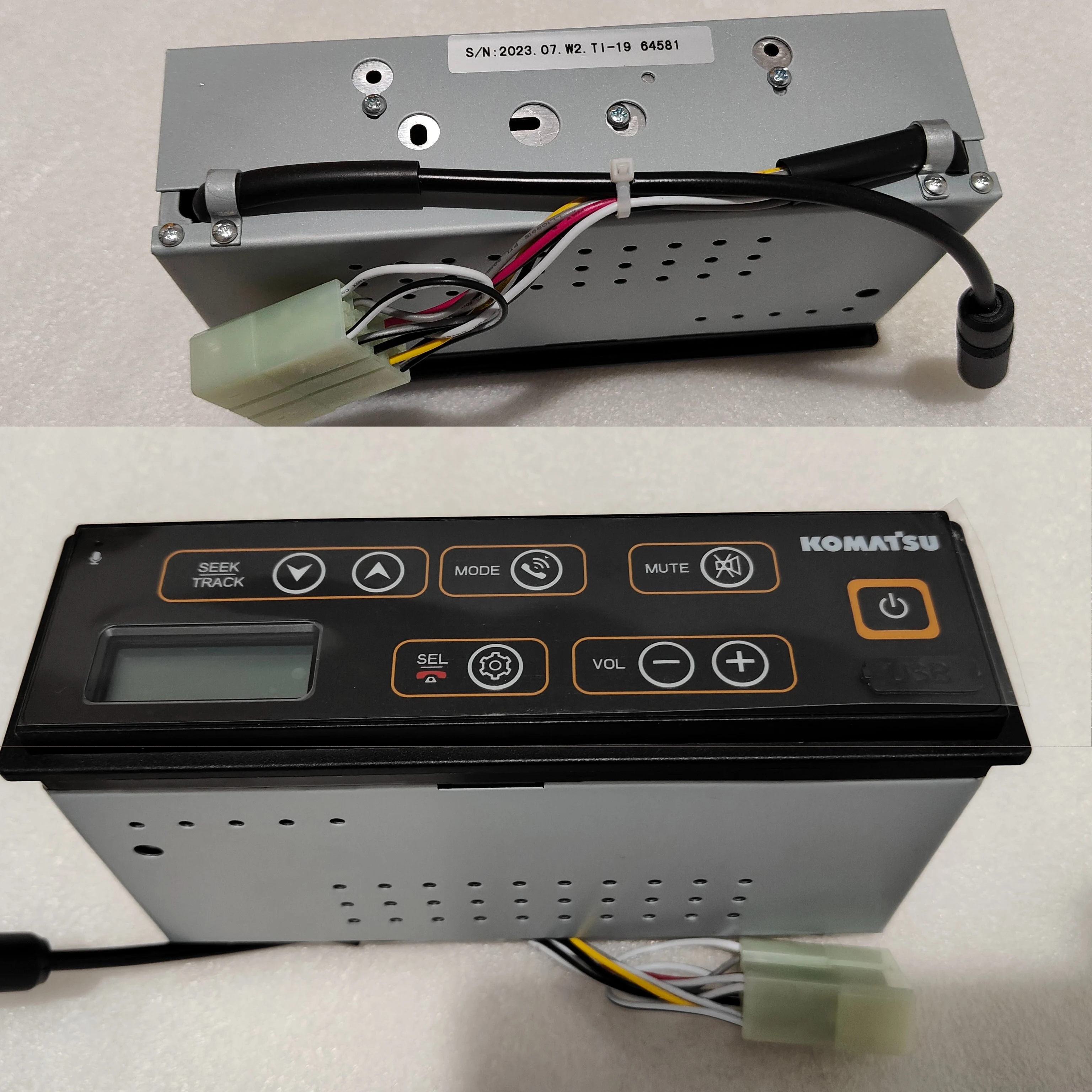 2A5-06-11932 Радио настройки экскаватора для Komatsu PC200-8 PC200-8MO PC360-7 PC450 PC220-7 25A 0611932