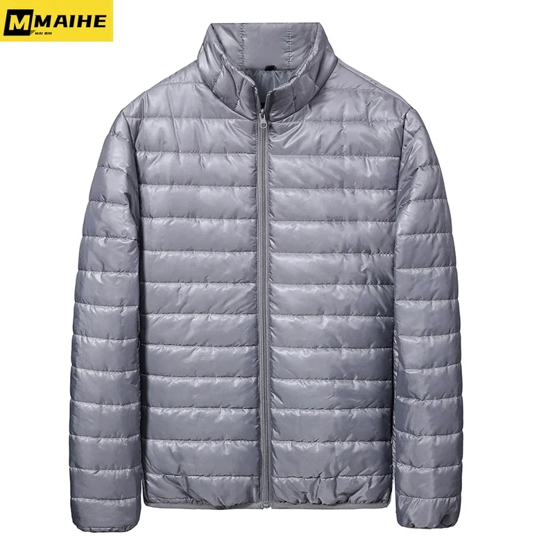 Осенне-зимняя стандартная Мужская куртка модная короткая тонкая облегающая для