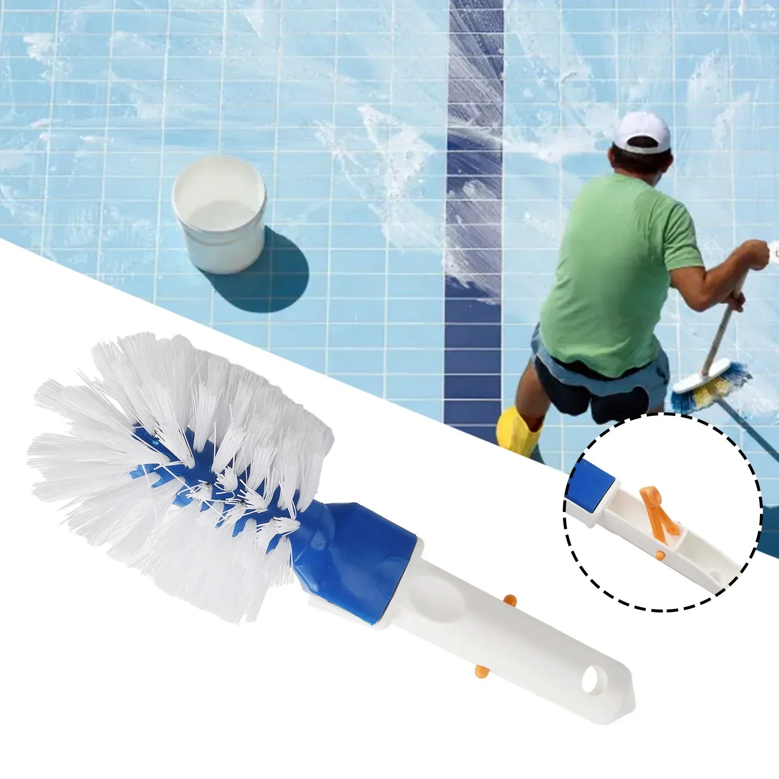 Высокое качество для чистки бассейна угловая щетка ABS простота установки выше R9Z3