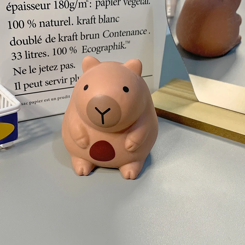 Милые забавные игрушки-капибара креативные медленно восстанавливающие форму