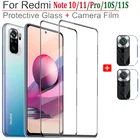 стекло на Xiaomi Redmi Note 10S11S11 защитеоестекло для Redmi Note 10 S смартфон стекло Note10 Pro Glass Redmi Note 11 S камеры пленка и защитная пленка для редми нот 11 s 10s глобалредми нот 10 про стекло Redmi-No